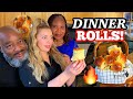 How to make fresh bread  dinner rolls from scratch  deddys kitchen