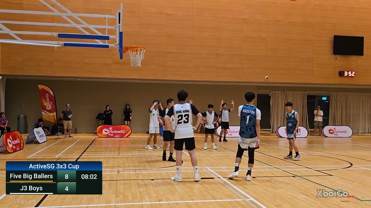 ActiveSG 3x3 Cup U14 (16 Nov 2025): Five Big Ballers vs J3 boys