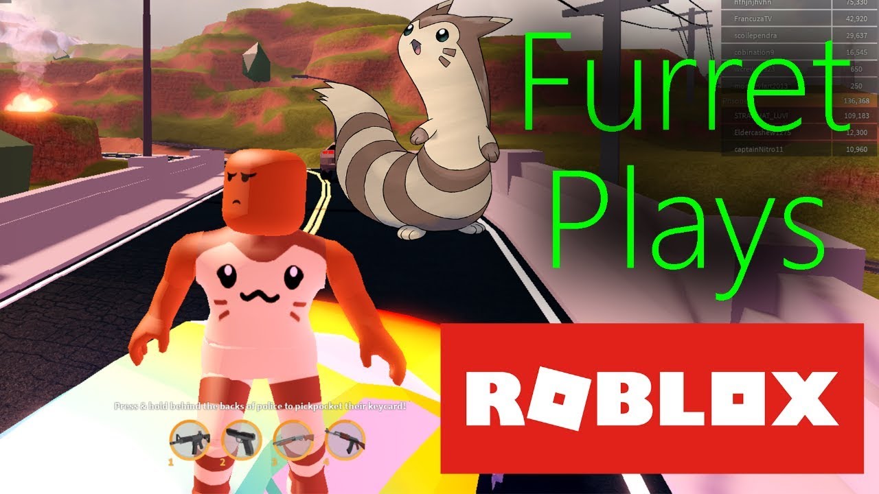 Furret Walk In Roblox Youtube - furret walk roblox