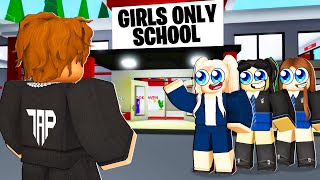 I Found a GIRLS ONLY SCHOOL.. So I Went UNDERCOVER! (Brookhaven RP)