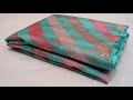 4 रंगो वाली डिज़ाइनर साडी |Simmer Sarees|Georgette Sarees#Newfancysaree #Sadi
