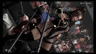 Zynda does in yo face on Yamashita - other angle