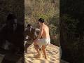 【貴重映像】セネガル相撲砂山ぶつかり稽古