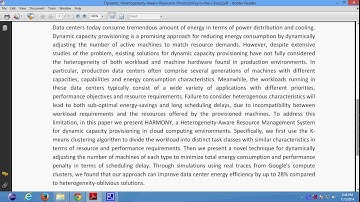 Dynamic Heterogeneity Aware Resource Provisioning in the Cloud