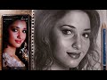 Drawing tamannaah bhatia realistic sketch  time lapse  deepankar arts