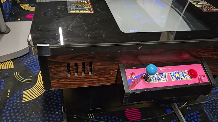 Crazy Kong Cocktail - Arcade Online Auction Bid now @ BidderBros.com Sale ends JANUARY 24, 2025!