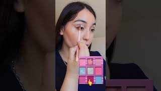 Maquillaje 2 paleta Monster university #makeup #tutorialmaquillaje #maquillaje