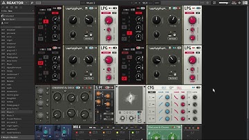 Quantum Variophon - A modular music box for Reaktor.