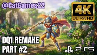 PS5 DRAGON QUEST 1 HD 2D REMAKE PART#2 IN 4K