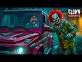 Car Escape in Clown Massacre