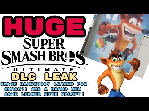 Super Smash Bros. Ultimate leak: Bandai Namco fighter/Crash Bandicoot