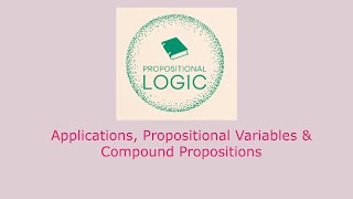 Celebrity Introduction to Propositional Logic (Applications, Propositional Variables & Compound Propositions) Profile