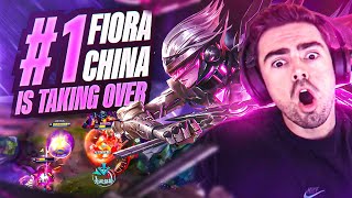 #1 Fiora is TAKING OVER the CHINESE SUPER SERVER!