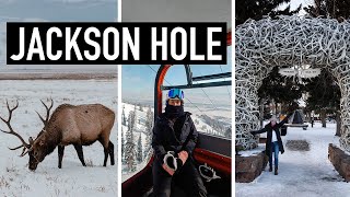Jackson, Wyoming in Winter | Travel Vlog 2021