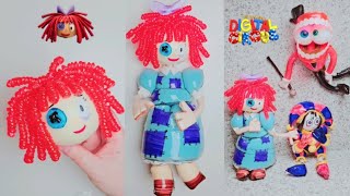 DIY🎪 THE AMAZING DIGITAL CIRCUS RAGATHA Squishy with Nano Tape 👗 어메이징디지털서커스 래거사 라가타 말랑이