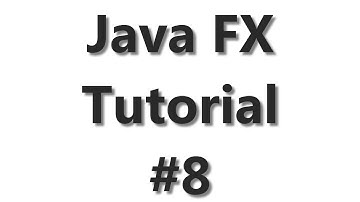 Java FX Tutorial #8 - OpenJFX with Java 11 and above