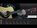 Johnny Cash - Hurt (Acoustic guitar tabs - Simplified)