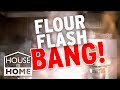 FLASH BANGS Tepung dan Kipas Memenggal Kepala?! | Bahaya Rumah | Rumah ke Rumah