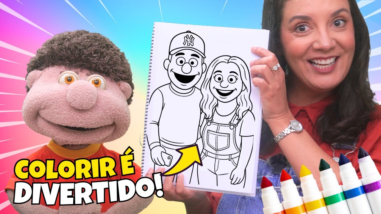 Cris Pinta o Caderno de Desenhos do Teatro Gil e Cris - Bobbie Goods