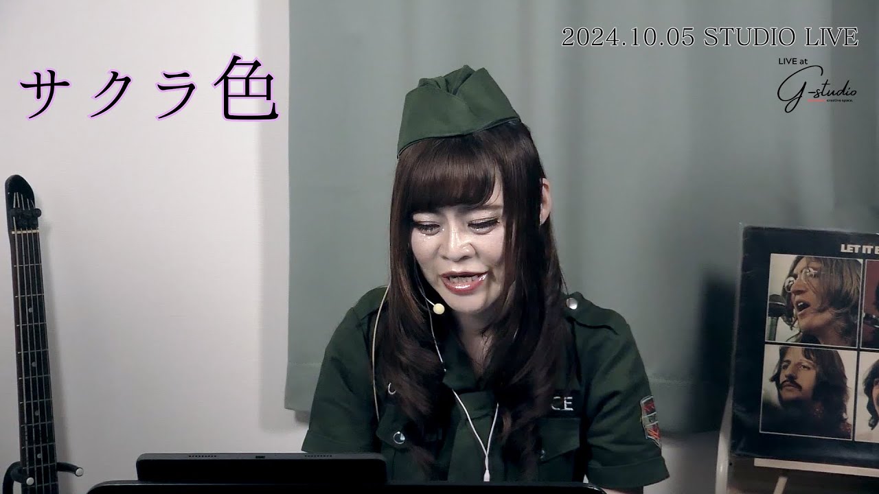 サクラ色｜ピアノ弾き語り（カバー）【スタジオLIVE配信より】