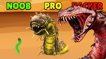 🤢 NOOB vs 😎 PRO vs 😈 HACKER - Dune Worm: Action&Stealth | Download App Store APK