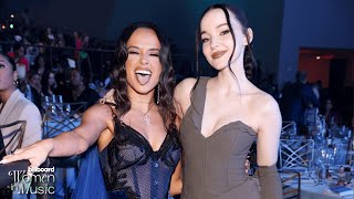 Dove Cameron Presents Becky G With The Impact Award | Billboard Women In Music Awards 2023