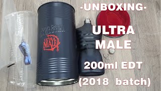 Unboxing Ultra Male by Jean Paul Gaultier (2018 batch)