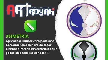 #Coreldraw ...Herramienta de Simetría fácil y sencilla!!