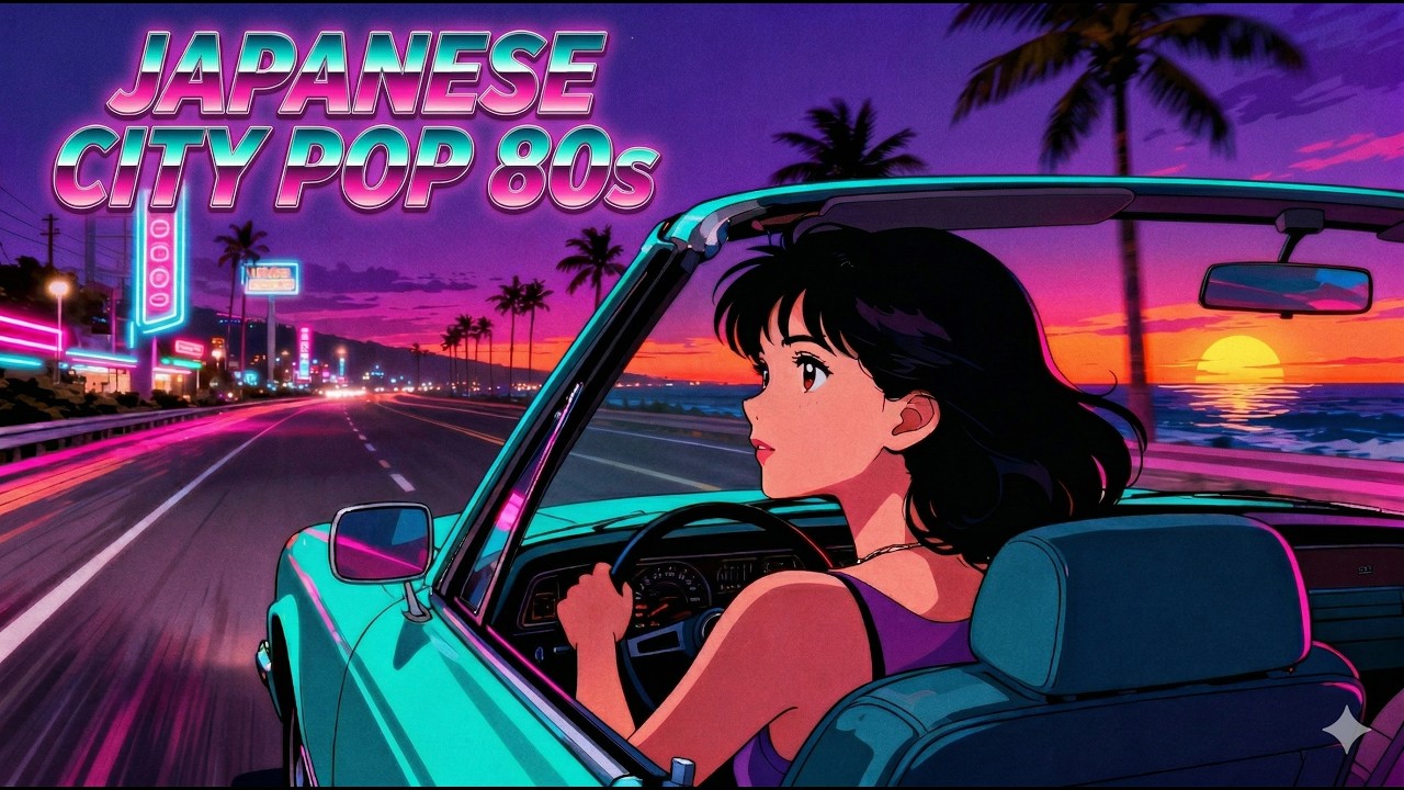 02:00 AM】80s Japanese City Pop Mix 🌃 午前2時のドライブ | Kazuma