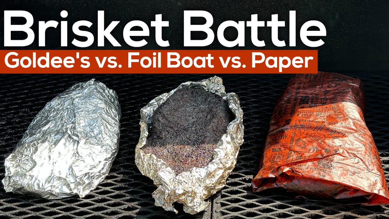 Brisket Wrap Test Comparison | Foil Boat vs Paper vs Goldee’s Hold