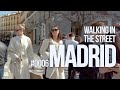walk in Madrid (Spain)  Palacio Real de Madrid to Tribunal  #006