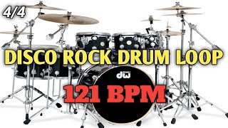DISCO ROCK DRUM LOOP | 121 BPM