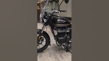 New 2025 Royal Enfield Meteor 350 - Supernova Black