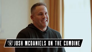 Why Josh McDaniels Stayed Patient While Building His Coaching Staff | 2022 NFL Combine | Raiders