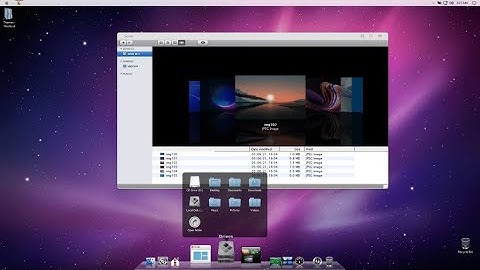 Mac OSX Leopard SkinPack FOR Windows 7/8/10/11