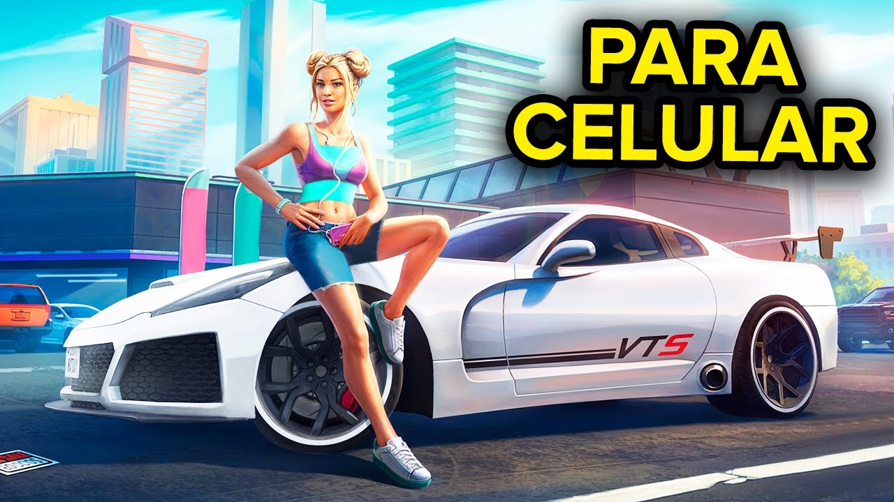 O MELHOR JOGO TIPO GTA PARA CELULAR ANDROID É BRASILEIRO! (CARROS REBAIXADOS  ONLINE) 