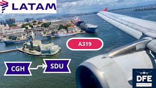 *Santos Dumont!!*| Congonhas - Santos Dumont | Latam | A319