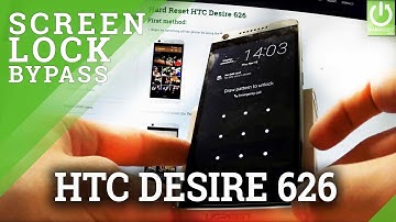 Hard Reset HTC Desire 626 - Bypass Screen Lock by Recovery Mode