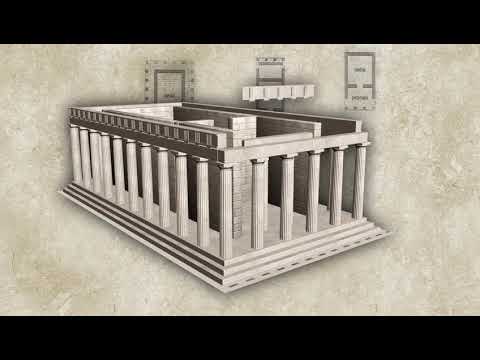ricostruzione 3D tempio greco