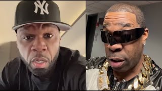 "You Got A Leather Hairline" 50 Cent & Busta Rhymes Go Back & Forth After Online Disrespect