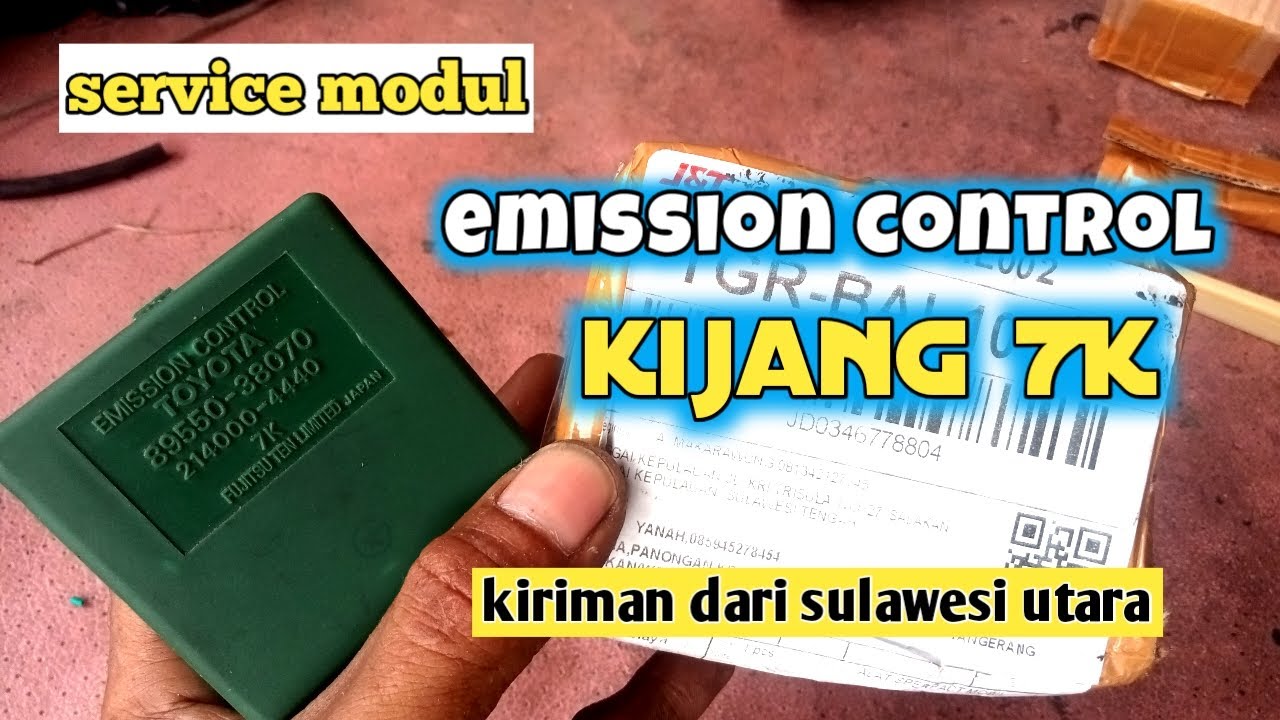 Perbaiki modul emission control 7K penyebab mobil kijang tidak bisa
