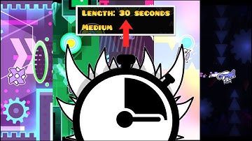 Shortest Demon levels in Geometry Dash (2021)