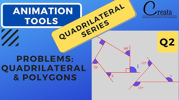 PROBLEMS ON QUADRILATERALS & POLYGONS 2 | QUADRILATERAL SERIES | CREATA CLASSES