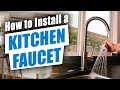 How To Replace a Kitchen Faucet