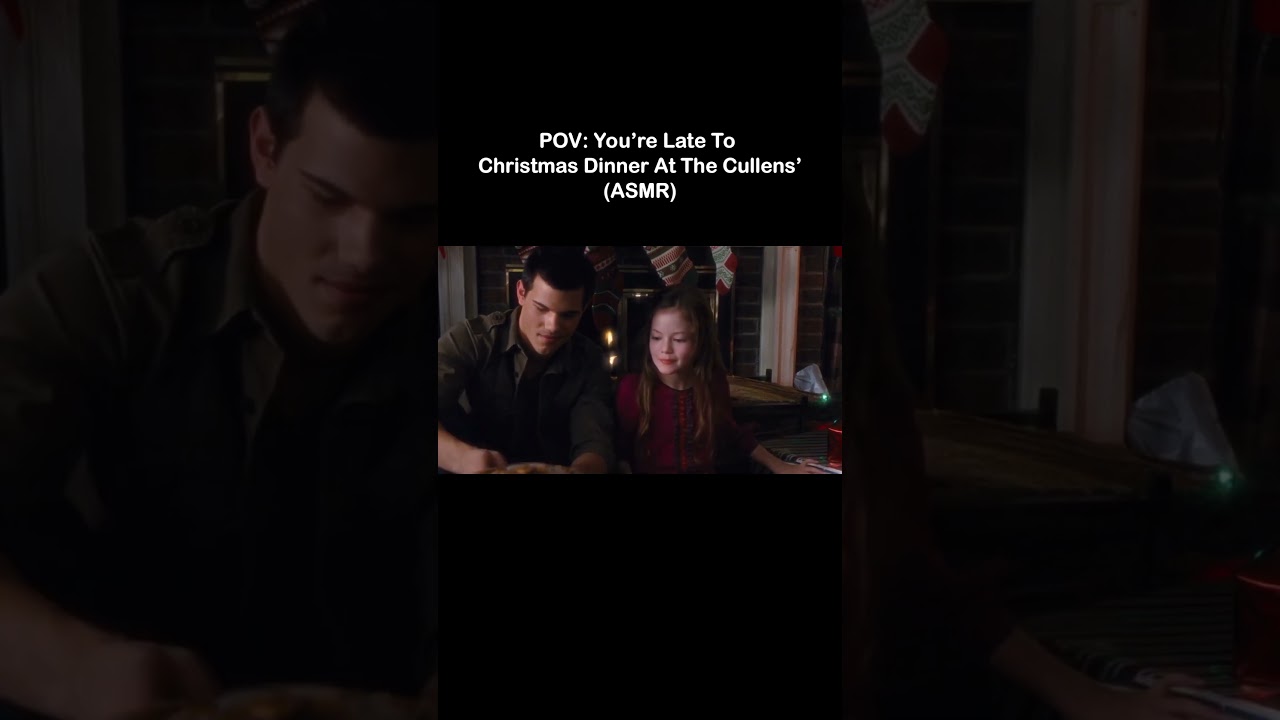 POV: You&rsquo;re Late To Christmas Dinner At The Cullens&rsquo; (ASMR) #ambience #asmr #twilight #christmas