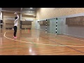 バドミントン×ハンドボール動作②