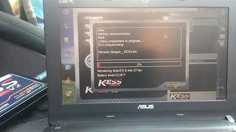 KESS programming DCM 3.4 Renault Kangoo II