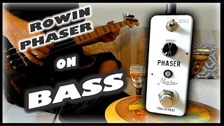 Rowin® Phaser Pedal Guitarra Mini Análogo video
