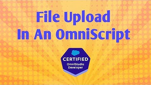 File Upload in OmniScript | File Input | ContentDocumentLink  Object | Salesforce OmniStudio Vlocity