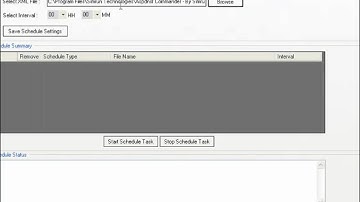 Aspdnsf Commander R2 - Scheduler